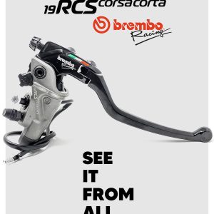 Brembo Dual Master Cylinder Reservoir Hydraulic Brake Clutch Levers